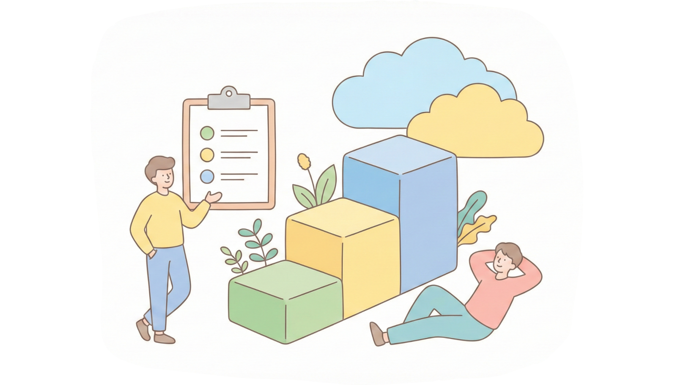 改善の優先順位付けのイメージ