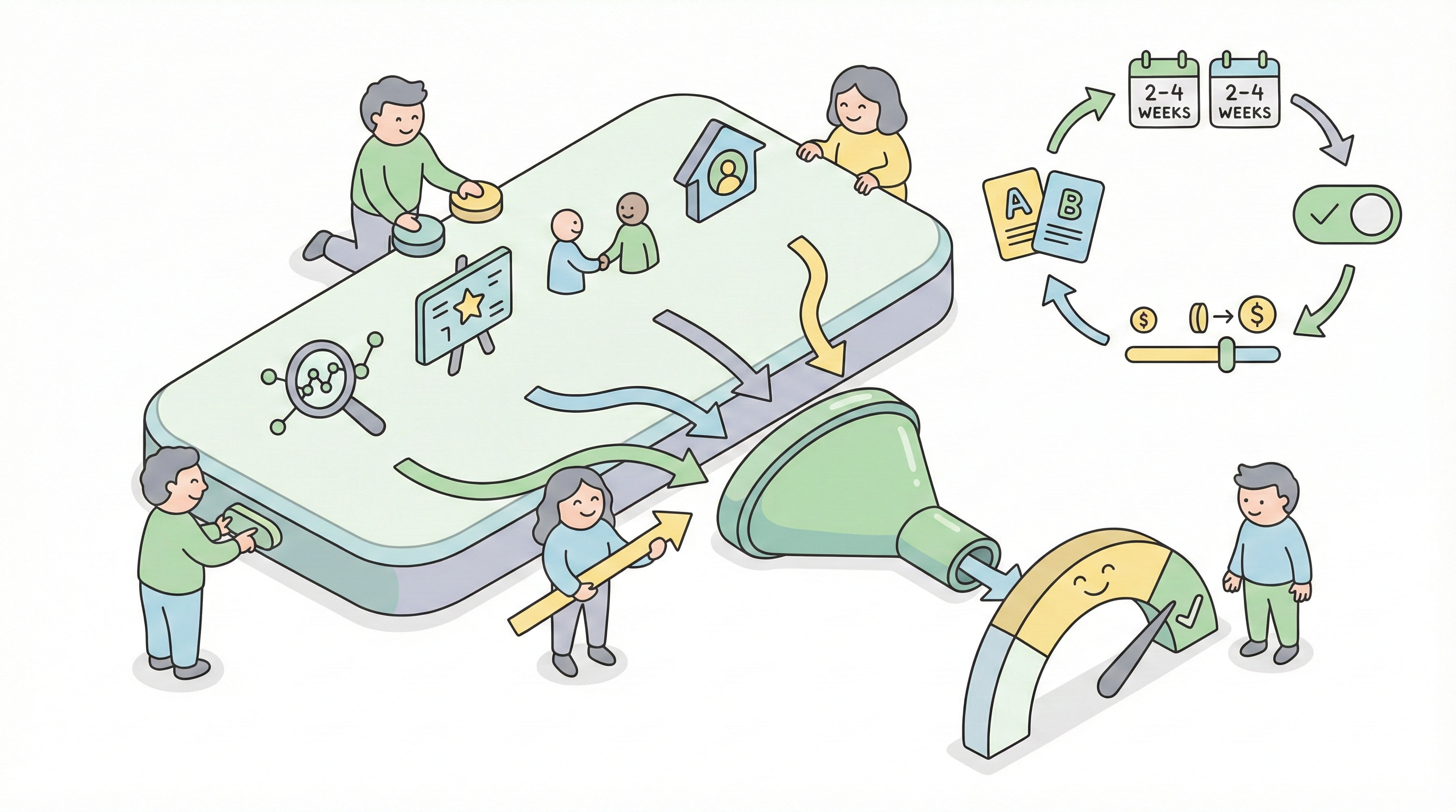 他チャネルとの組み合わせでカバーする方法のイメージ
