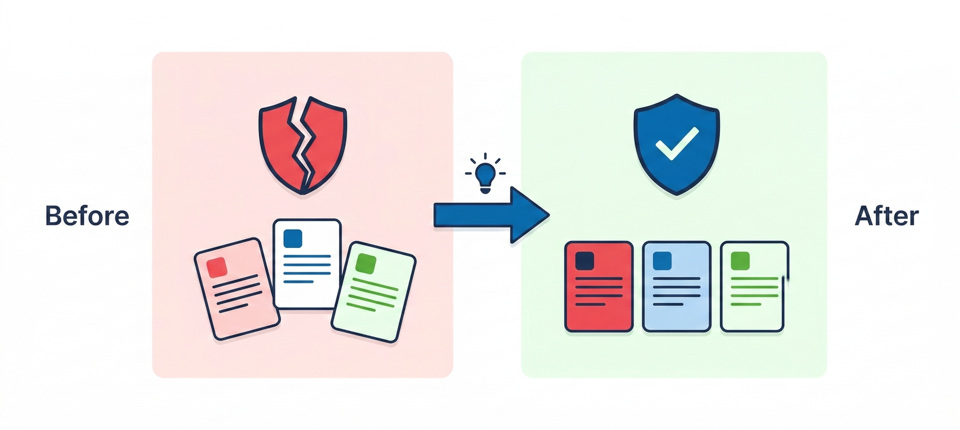 採用ブランディングの失敗パターンと改善策の対比図
